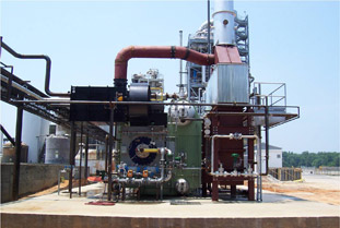 Inside OSR Mobile Steam Trailer